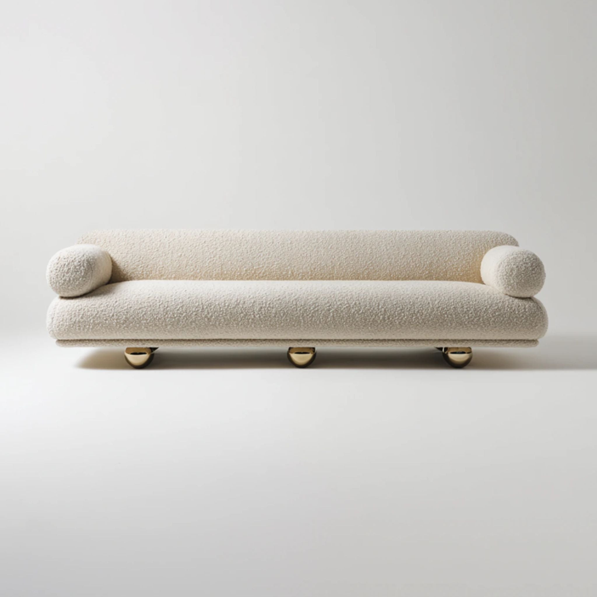 Aurelia Bouclé 3-Seater Sofa