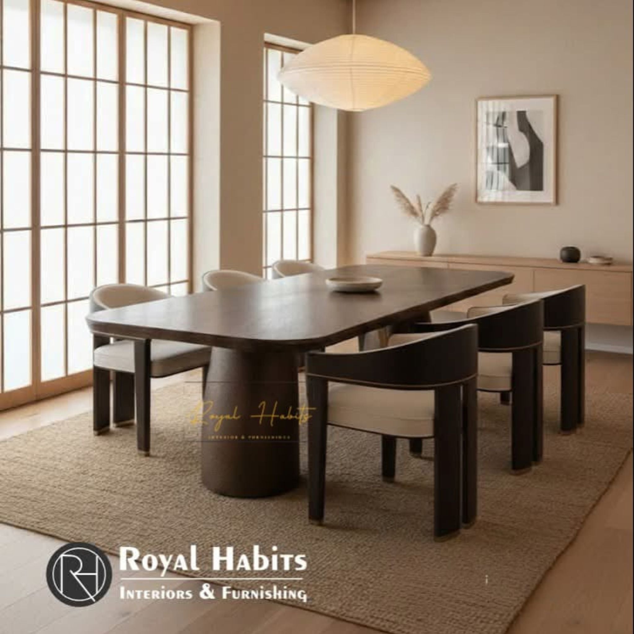 Sculpt Modern Dining Set