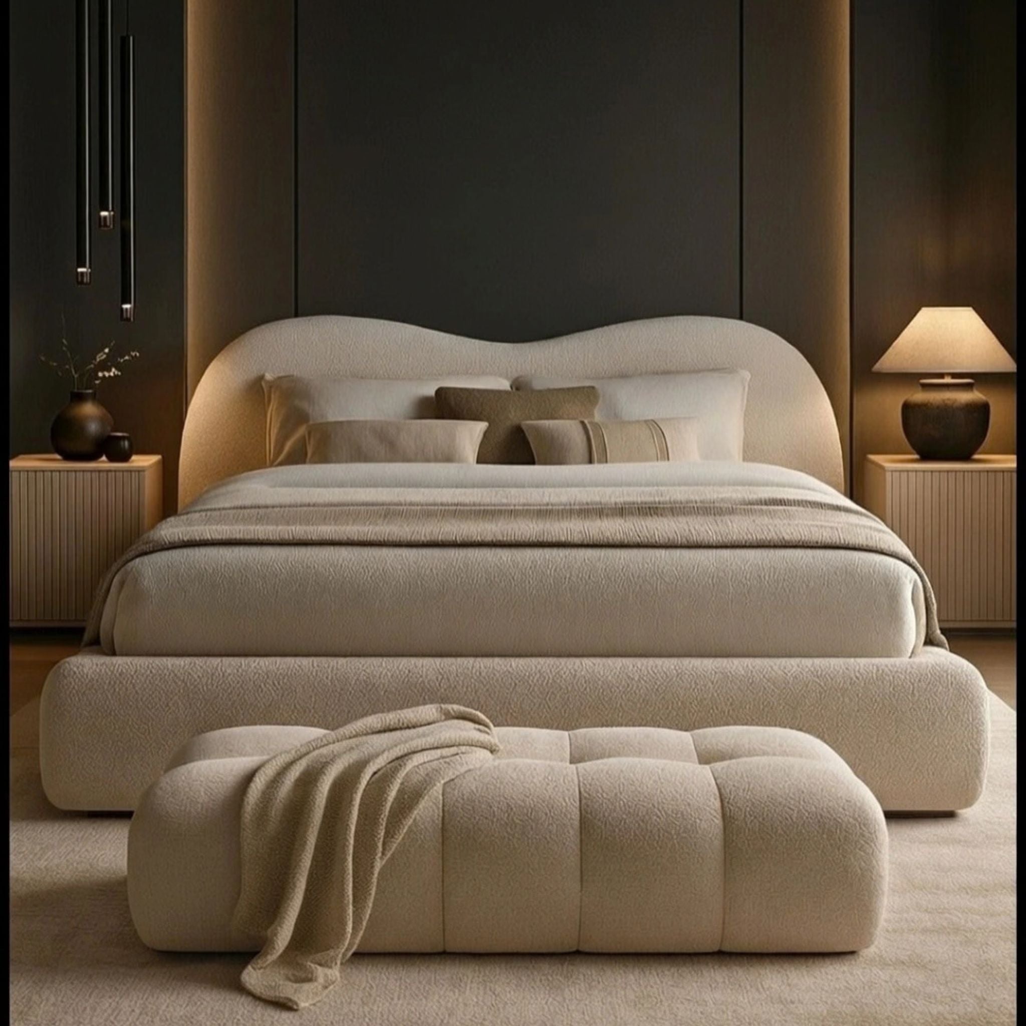 Sereno Cloud Boucle Bed Set